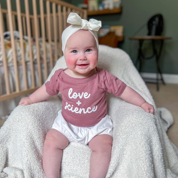 LOVE + SCIENCE - Short Sleeve Child Shirt