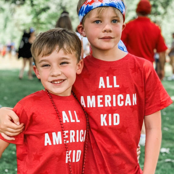 ALL AMERICAN KID - Short Sleeve STAR Child Shirt