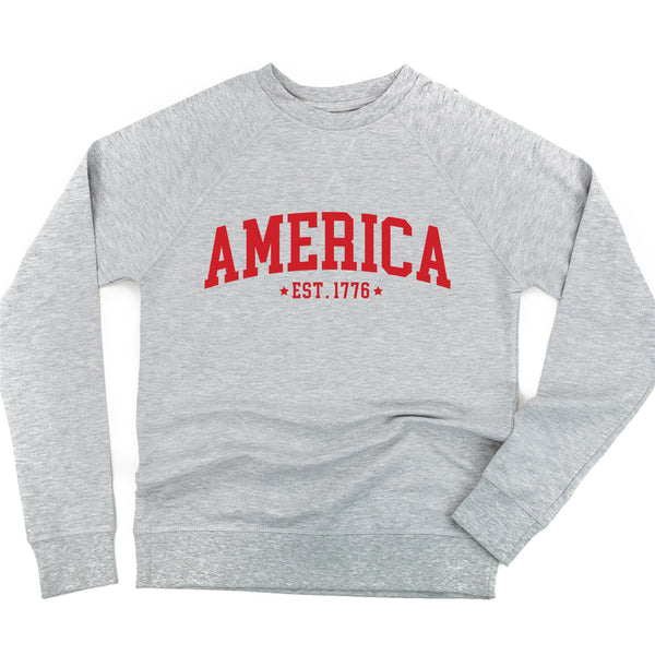 AMERICA Est. 1776 - Lightweight Pullover Sweater