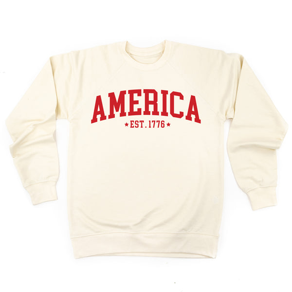 AMERICA Est. 1776 - Lightweight Pullover Sweater
