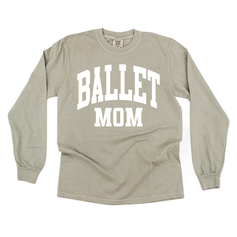 Varsity Style - BALLET MOM - LONG SLEEVE COMFORT COLORS TEE