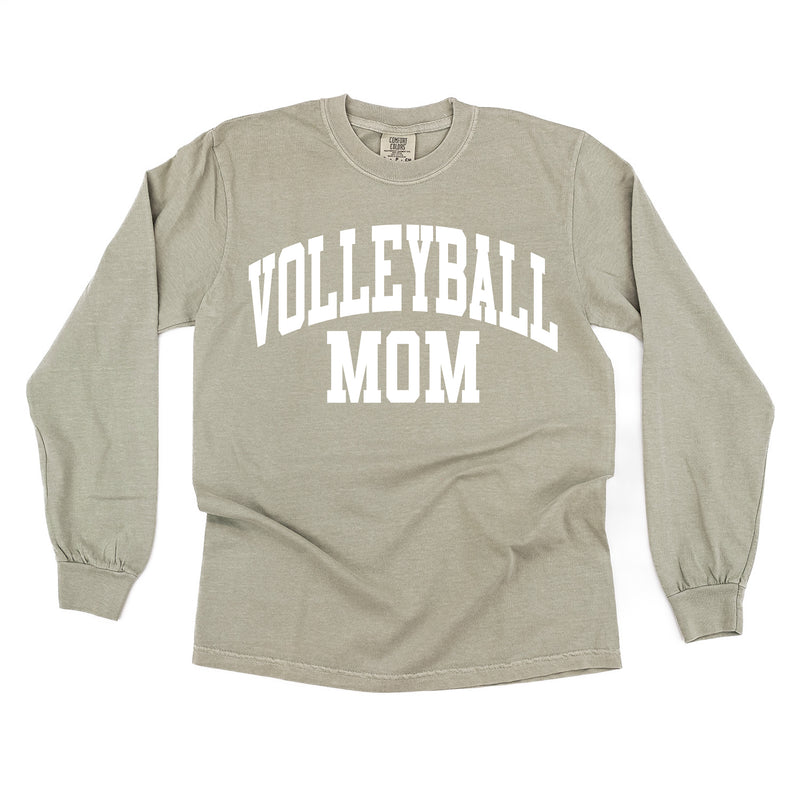 Varsity Style - VOLLEYBALL MOM - LONG SLEEVE COMFORT COLORS TEE