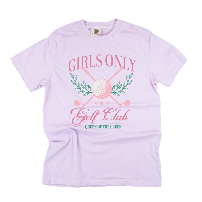 Girls Only Golf Club (Girl's Girl Version) - SHORT SLEEVE COMFORT COLORS TEE