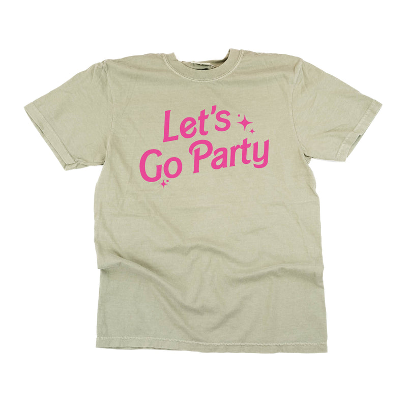 Let's Go Party (Barbie Party) - SHORT SLEEVE COMFORT COLORS TEE