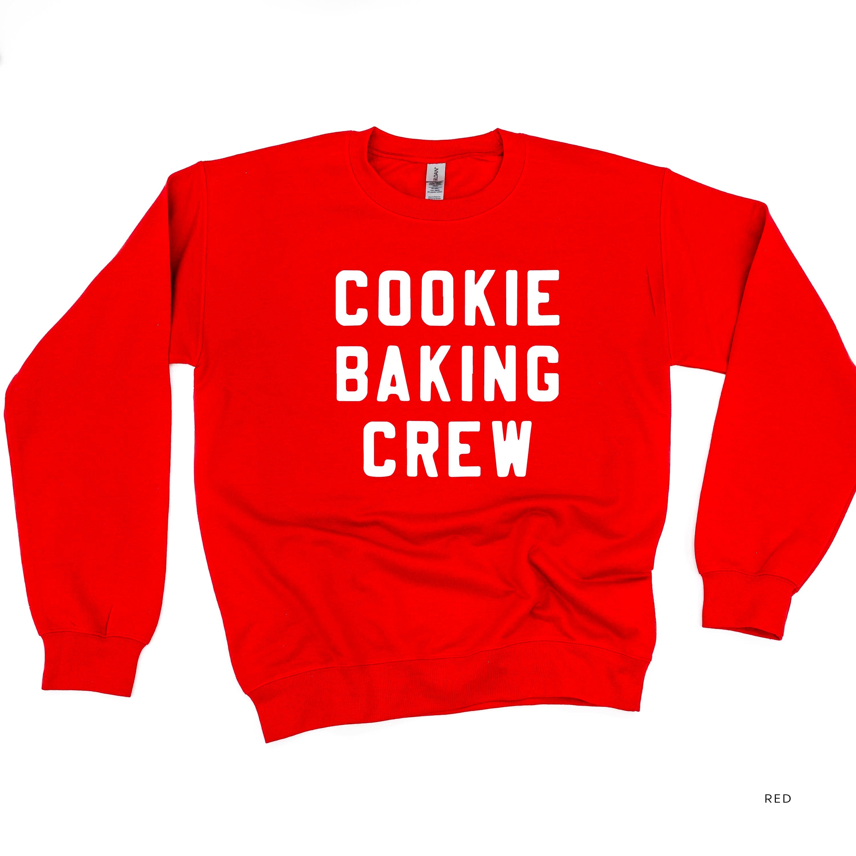 Cookie Baking Crew - Block Font - Basic Fleece – Little Mama Shirt