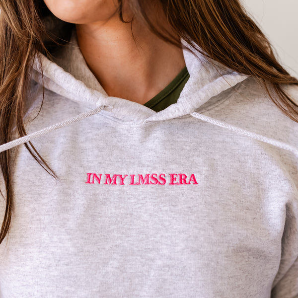 EMBROIDERED ASH GRAY HOODIE - IN MY ___ ERA - (You Choose!)