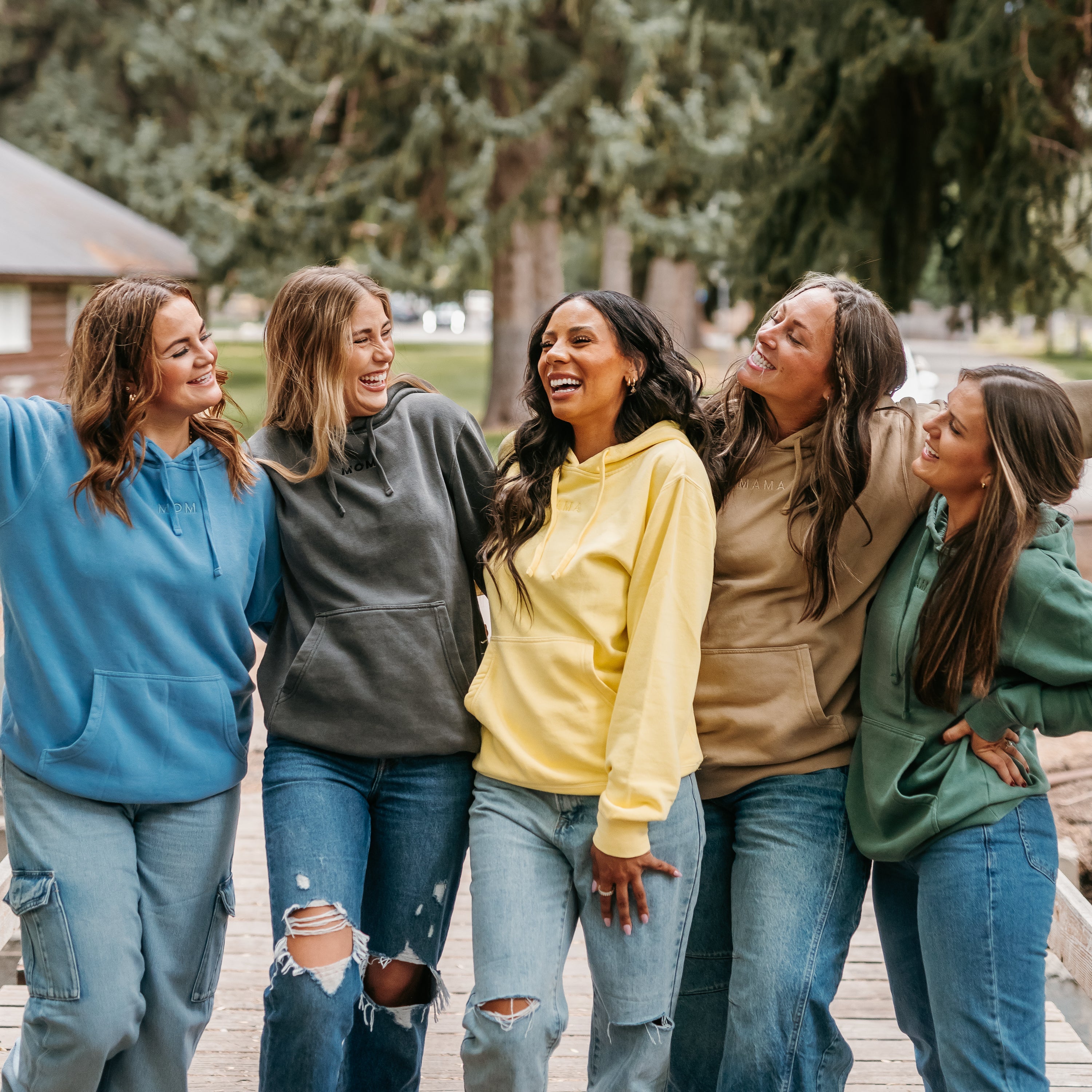 THE CLOSE TO MY MAMA HEART PIGMENT CREWNECK - By Little Mama Shirt Shop