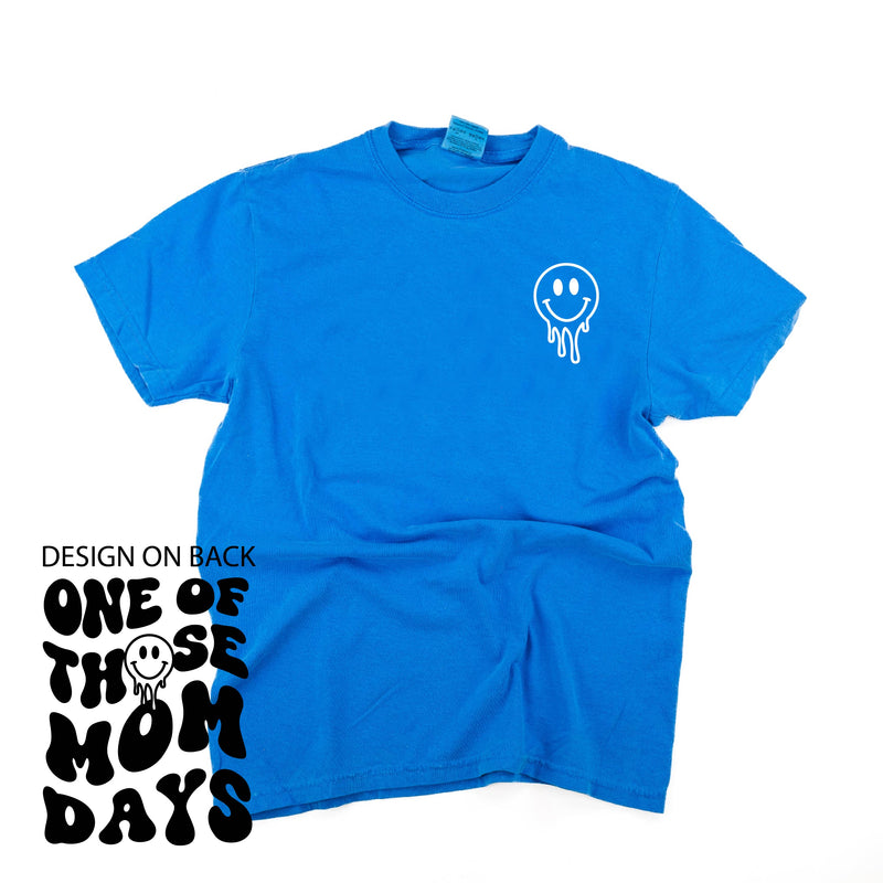 Melting Motherhood - ONE OF THOSE MOM DAYS - (w/ Melty Smiley) - SHORT SLEEVE COMFORT COLORS TEE