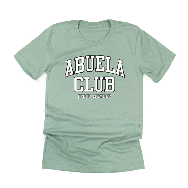 Varsity Style - ABUELA Club - Proud Member - Unisex Tee