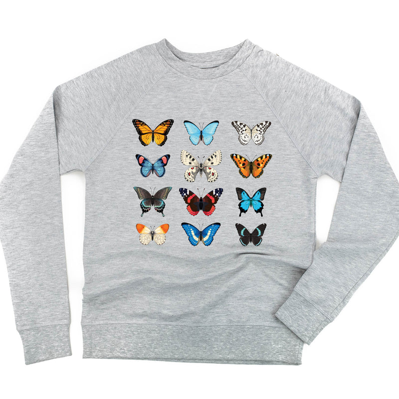 3x4 Butterfly Chart - Lightweight Pullover Sweater