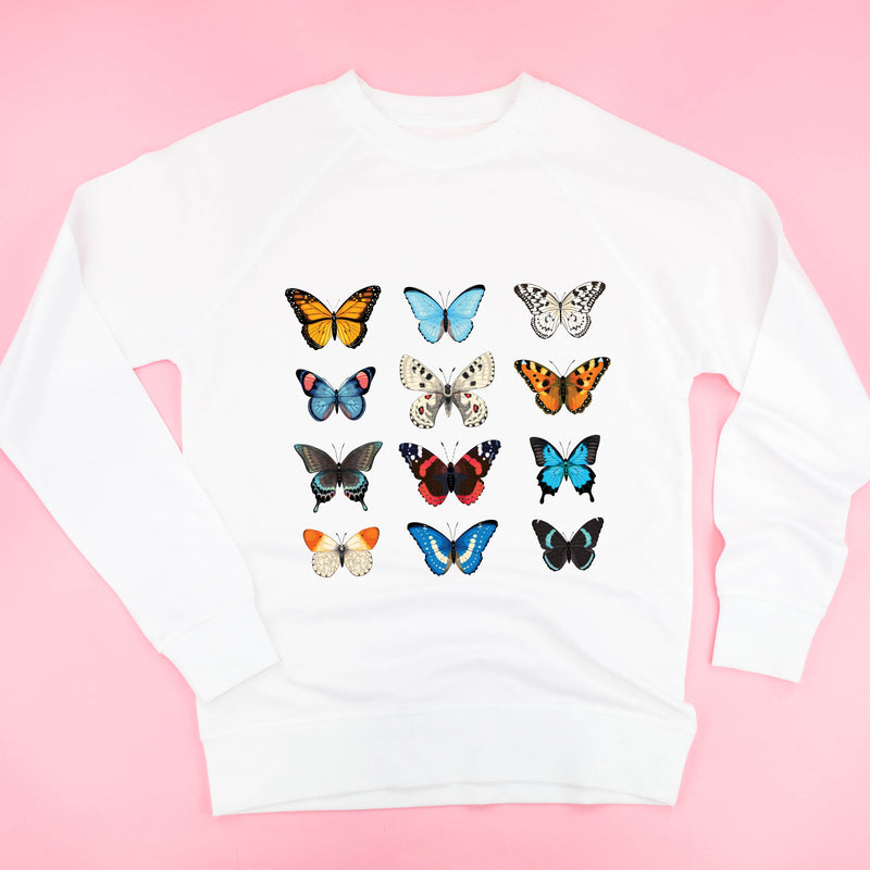 3x4 Butterfly Chart - Lightweight Pullover Sweater