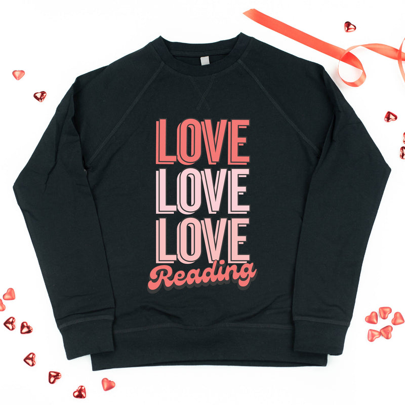 Love Love Love Reading - Lightweight Pullover Sweater