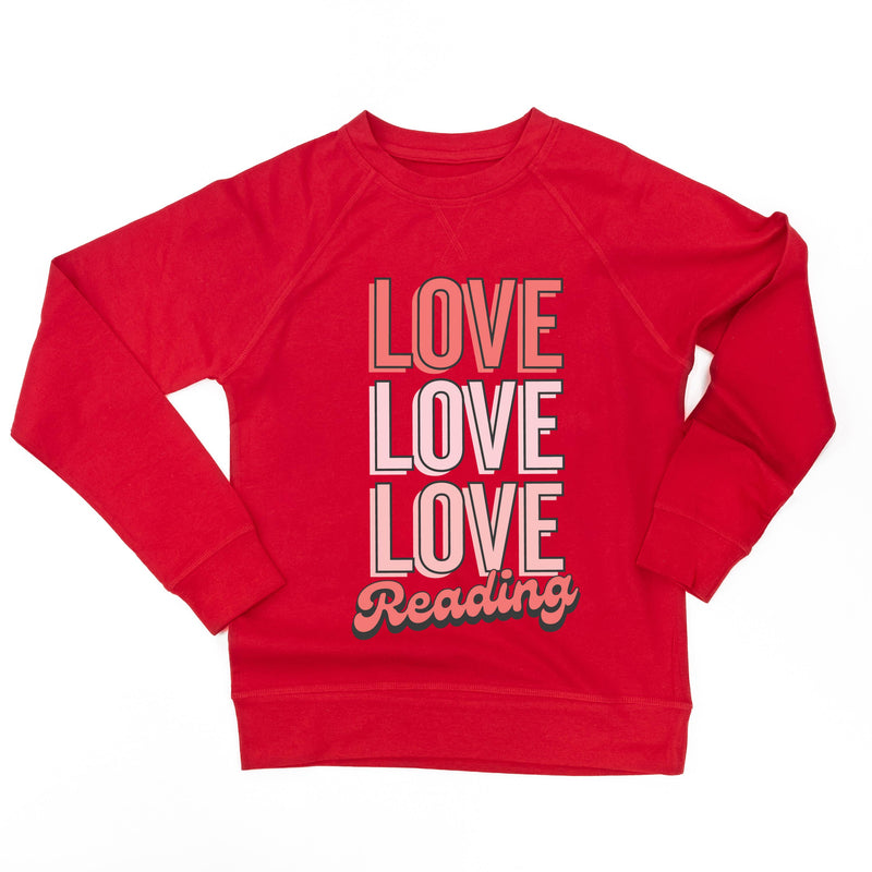 Love Love Love Reading - Lightweight Pullover Sweater