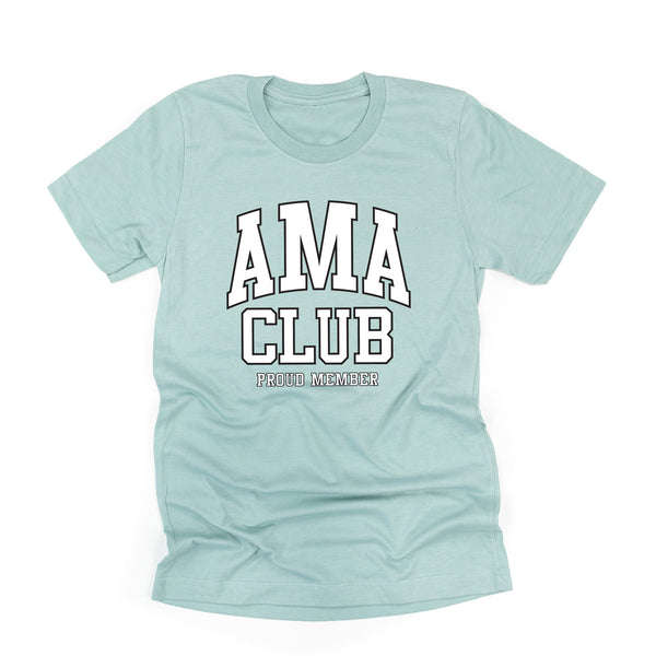 Varsity Style - AMA Club - Proud Member - Unisex Tee