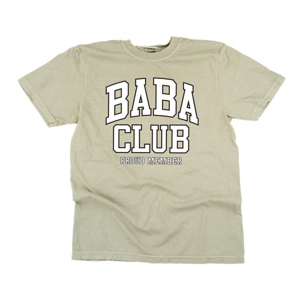 Varsity Style - BABA Club - Proud Member - SHORT SLEEVE COMFORT COLORS TEE