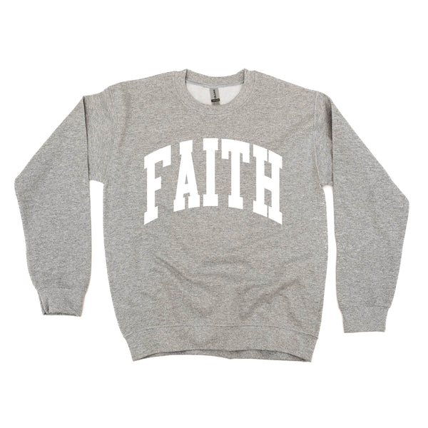 Arched FAITH - BASIC FLEECE CREWNECK