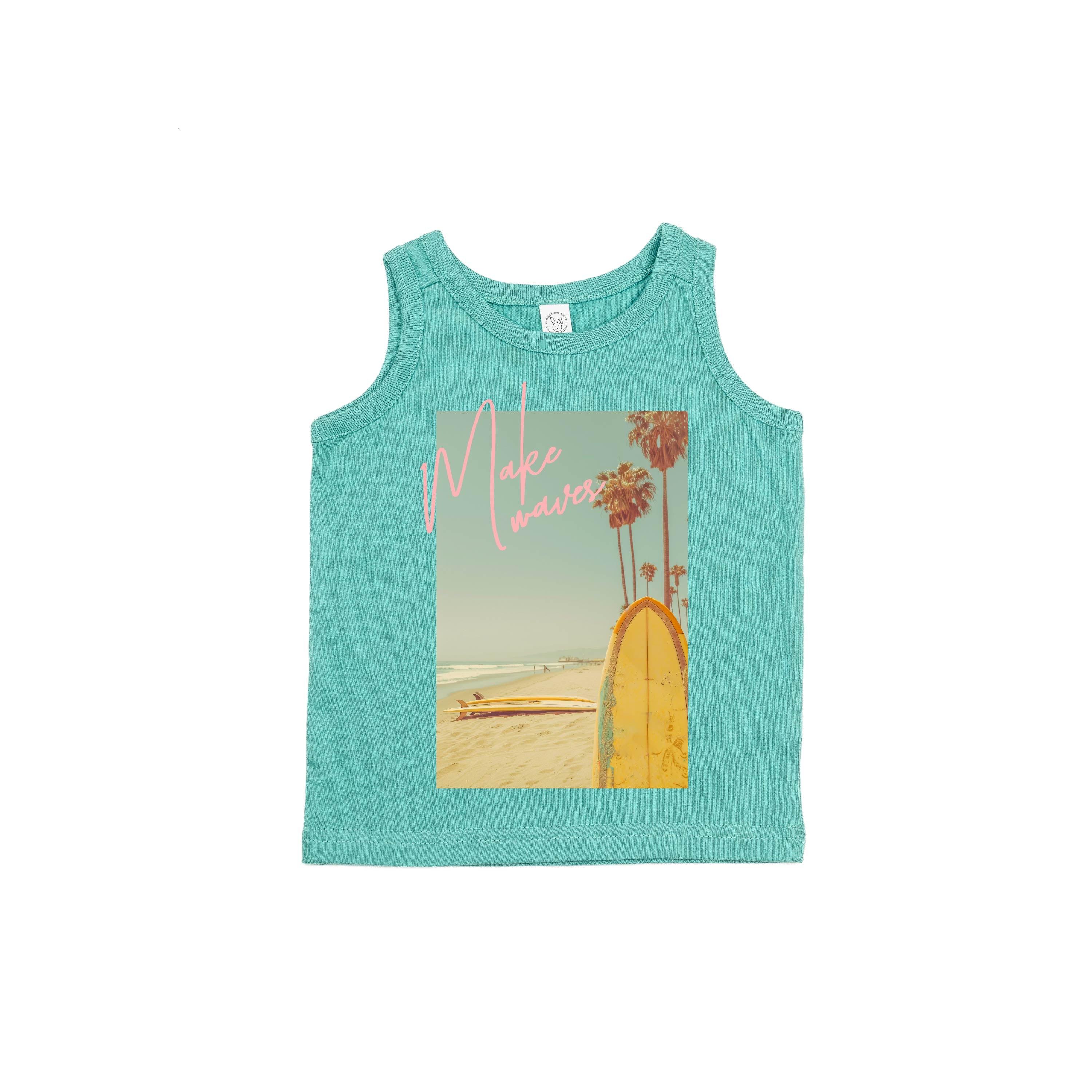 Make Waves - Child TANK – Little Mama Shirt Shop LLC