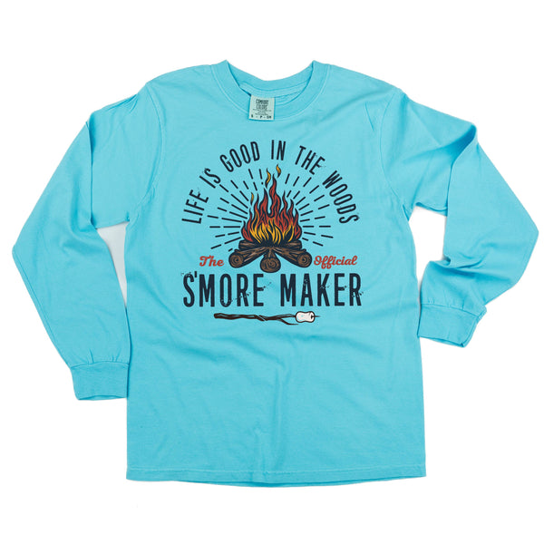 S'Mores Maker - LONG SLEEVE COMFORT COLORS TEE