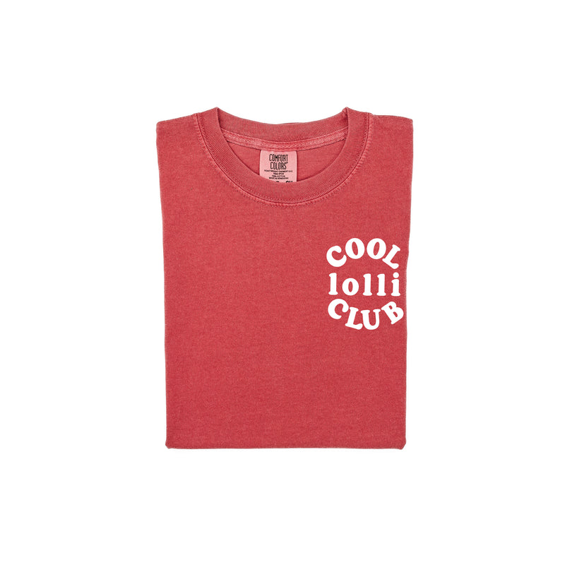 COOL Lolli CLUB - Pocket Design - SHORT SLEEVE COMFORT COLORS TEE