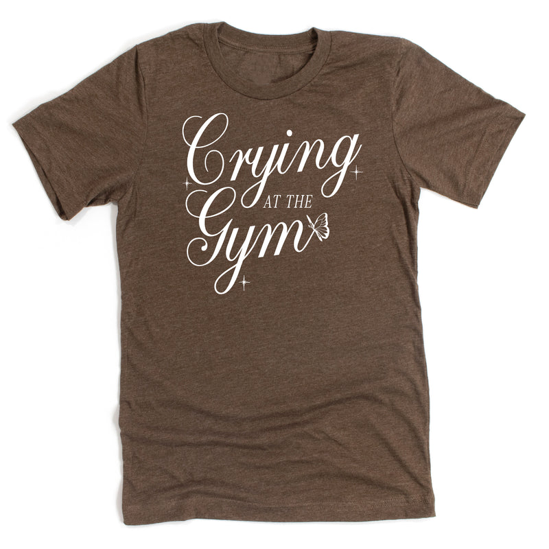 CRYING AT THE GYM - Unisex Tee