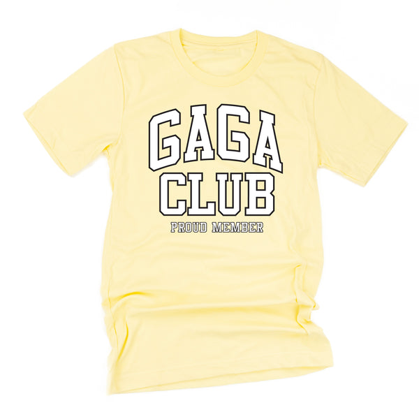 Varsity Style - GAGA Club - Proud Member - Unisex Tee