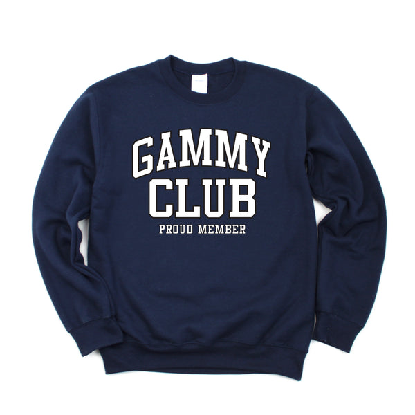 Varsity Style - GAMMY Club - Proud Member - BASIC FLEECE CREWNECK