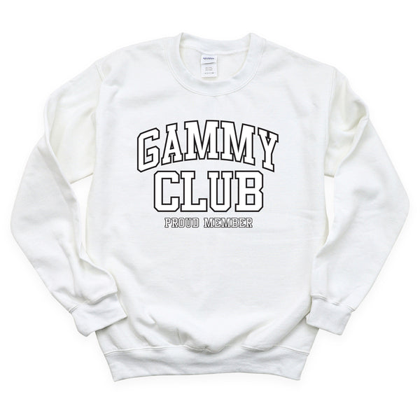 Varsity Style - GAMMY Club - Proud Member - BASIC FLEECE CREWNECK