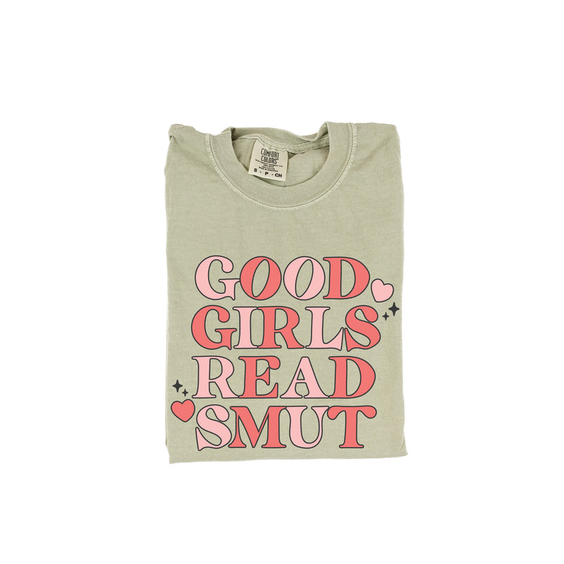 Good Girls Read Smut - SHORT SLEEVE COMFORT COLORS TEE