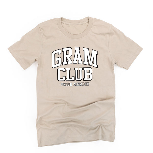 Varsity Style - GRAM Club - Proud Member - Unisex Tee