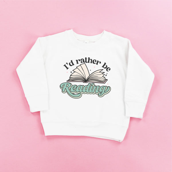 I'd Rather Be Reading - Child Sweater
