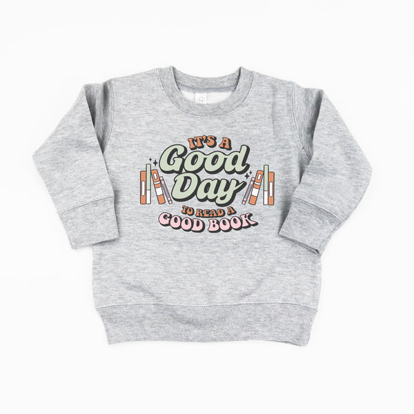 It's A Good Day to Read a Good Book - Child Sweater