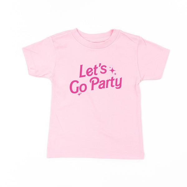 kids_short_sleeve_tee_let_s_go_party_barbie_little_mama_shirt_shop