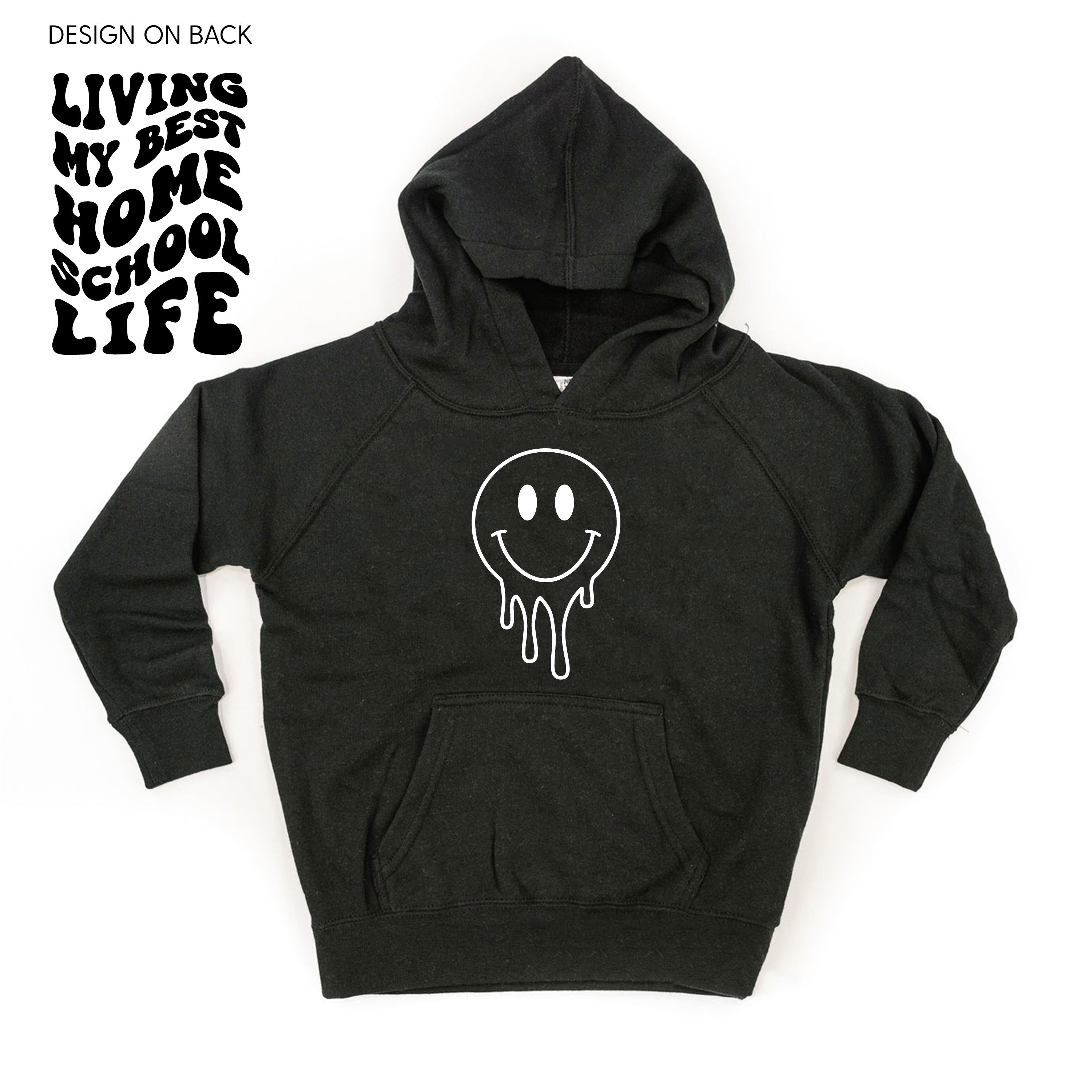 Living My Best Home School Life - Melty Smiley (f & b) - Child 