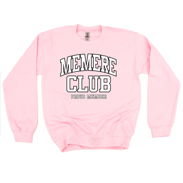 Varsity Style - MEMERE Club - Proud Member - BASIC FLEECE CREWNECK