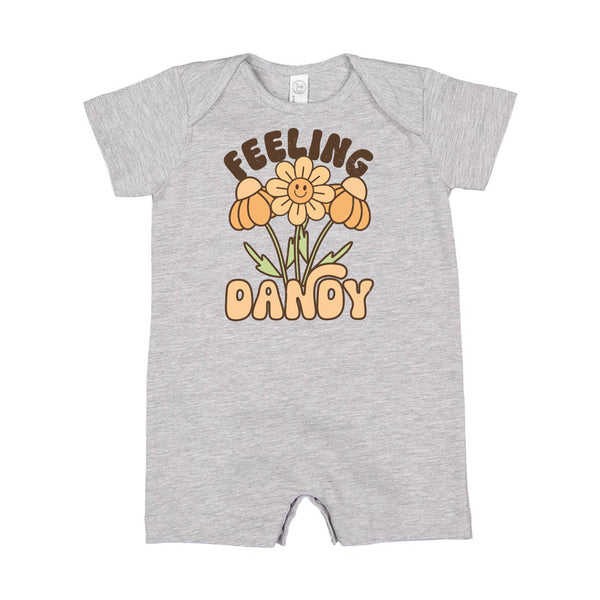 Feeling Dandy - Short Sleeve / Shorts - One Piece Baby Romper