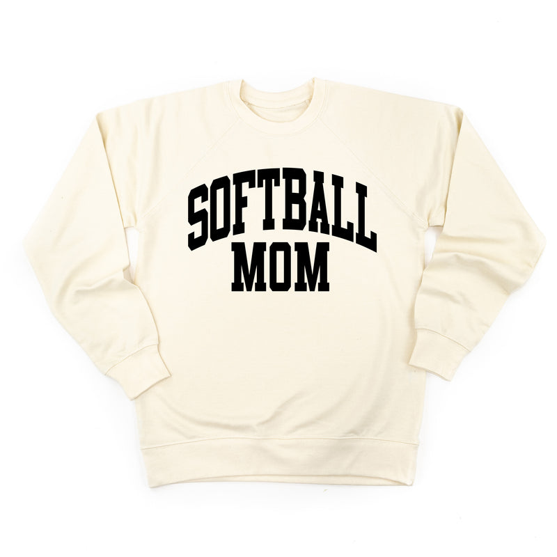 Varsity Style - SOFTBALL MOM - Lightweight Pullover Sweater