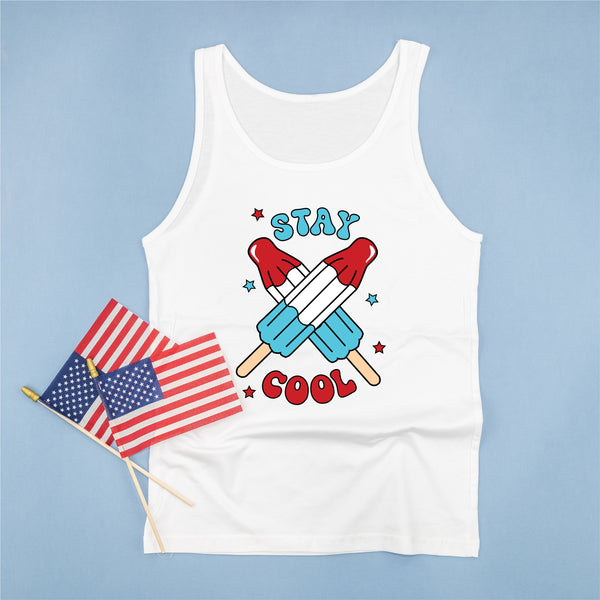 Stay Cool - Popsicles - Adult Unisex Jersey Tank