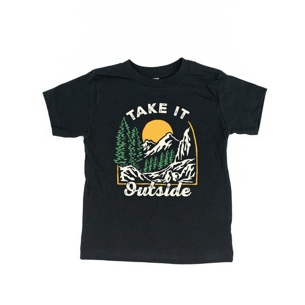 Take It Outside - BLACK Child Shirt