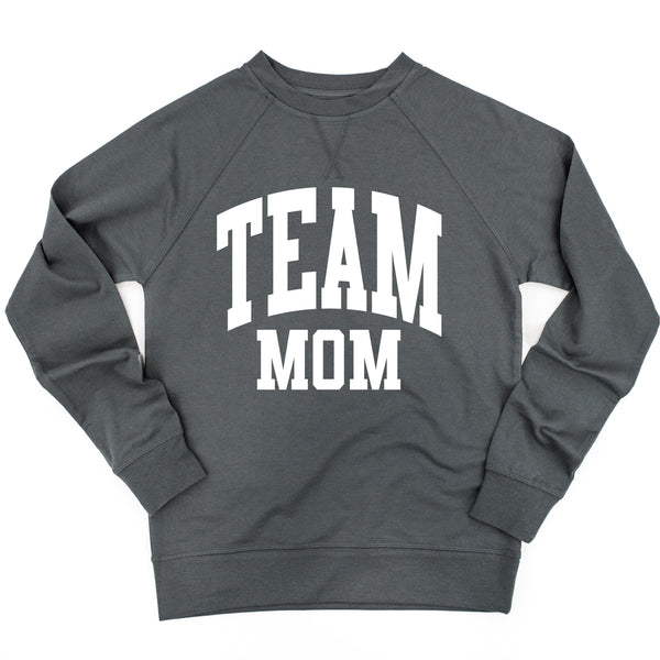 Varsity Style - TEAM MOM - Lightweight Pullover Sweater