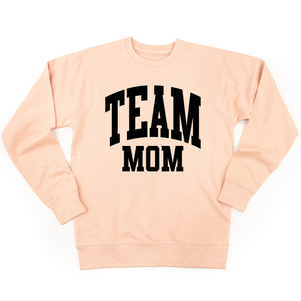 Varsity Style - TEAM MOM - Lightweight Pullover Sweater