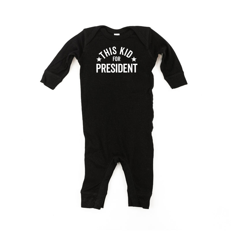 This Kid For President - One Piece Baby Sleeper