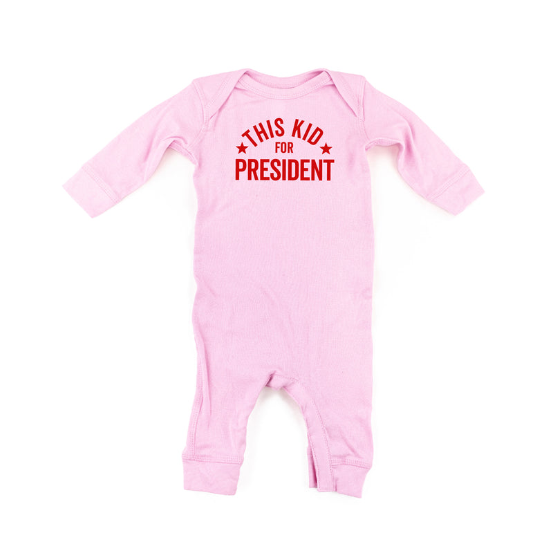 This Kid For President - One Piece Baby Sleeper