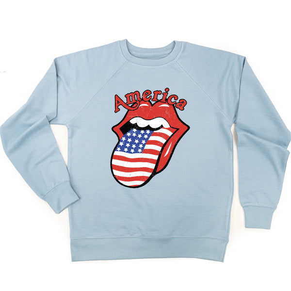 America - Tongue - Lightweight Pullover Sweater