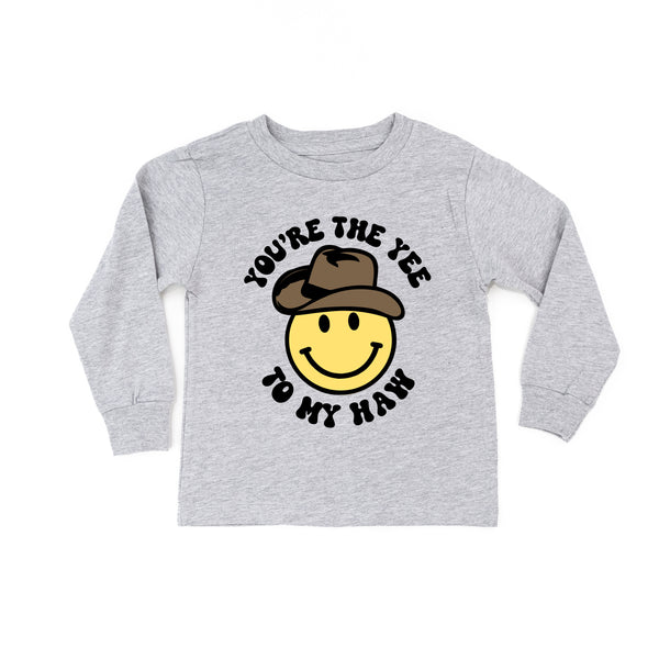 LMSS® X RILEY LASTER - You're the Yee to My Haw Smiley Cowboy - Long Sleeve Child Shirt