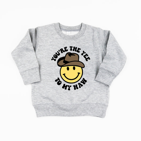 LMSS® X RILEY LASTER - You're the Yee to My Haw Smiley Cowboy - Child Sweater