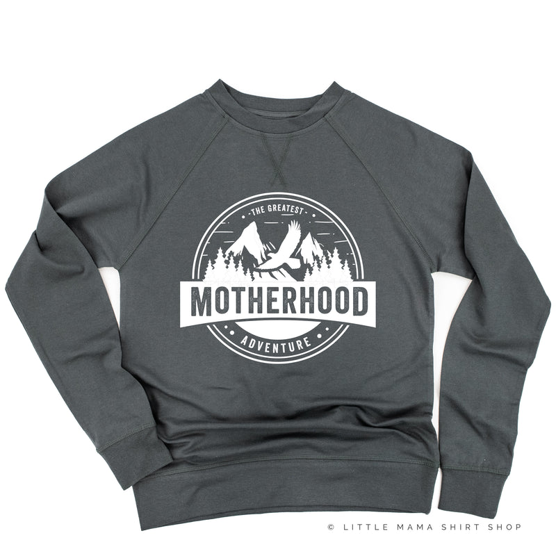MOTHERHOOD - THE GREATEST ADVENTURE  - Lightweight Pullover Sweater