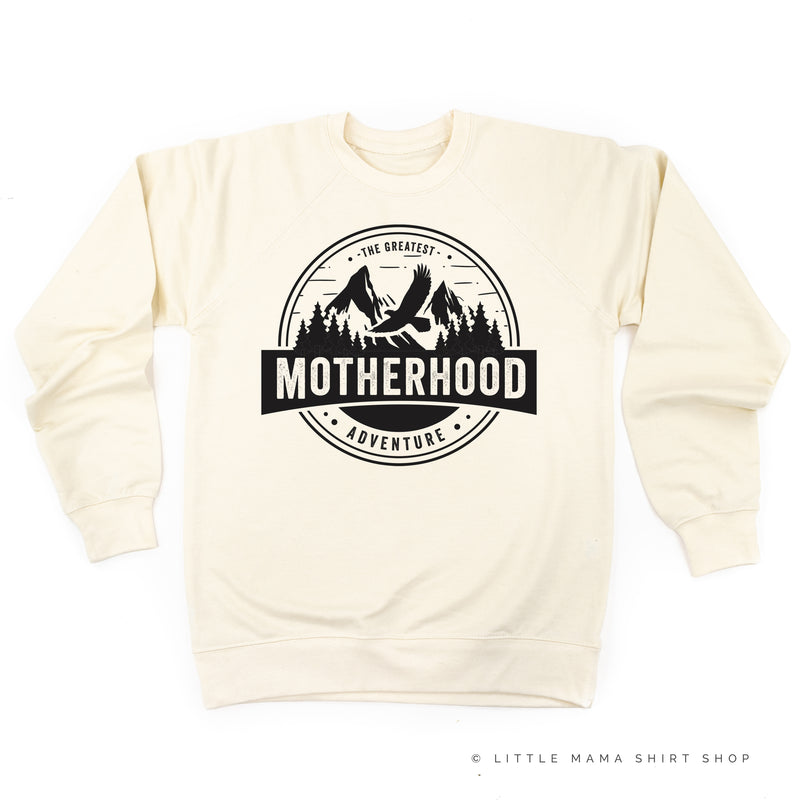 MOTHERHOOD - THE GREATEST ADVENTURE  - Lightweight Pullover Sweater
