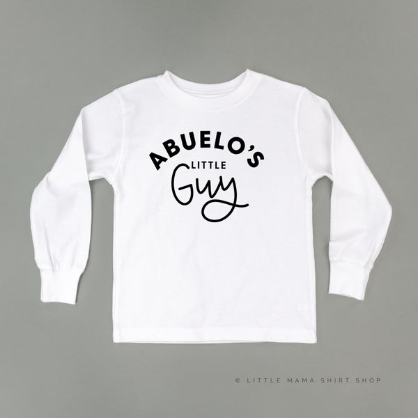 Abuelo's Little Guy - Long Sleeve Child Shirt