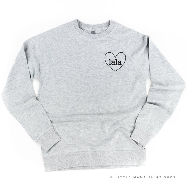 Lala - Heart Around ﻿- Lightweight Pullover Sweater