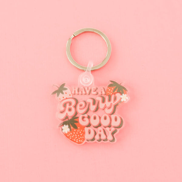 LMSS® KEYCHAIN - Have A Berry Good Day